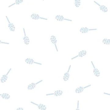 Maple taffy glyph seamless pattern 스톡 일러스트