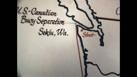 Mapping the Course 1978 Stock Footage 154822310