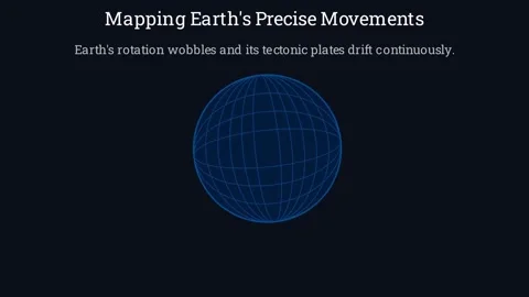 Mapping Earth's Precise Movements Vídeos de archivo 338446477