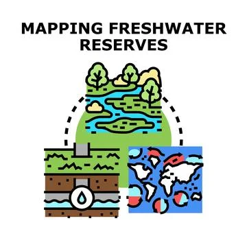 Mapping freshwater reserves for global resource management 库存插图