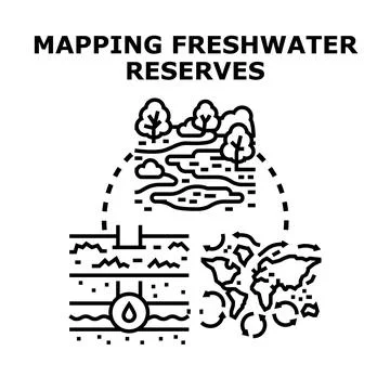 Mapping freshwater reserves for global resource management 库存插图