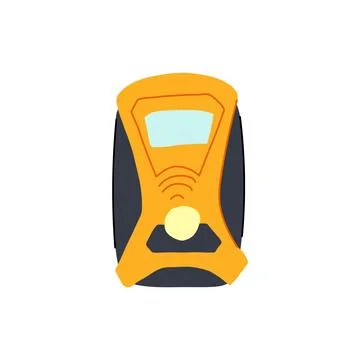 Mapping gps beacon cartoon vector illustration Stock Illustration