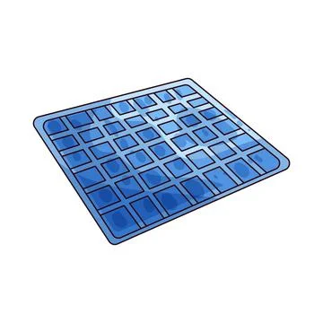 Mapping Grid illustration イラスト素材