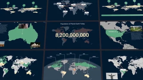 Maps Stockmateriaal After Effects