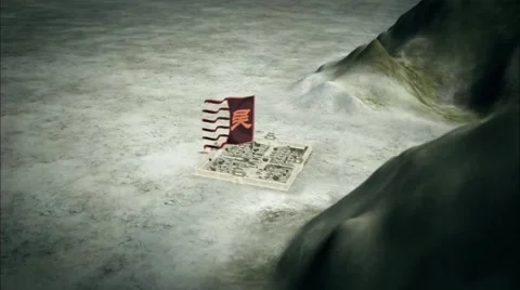 The maps of Ancient China Video stock 66745713