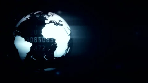 Maps art digital globe 23 Stock Footage 59978880