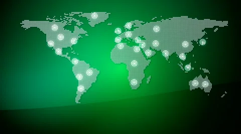 Maps art network 7 Stock Footage 55283077