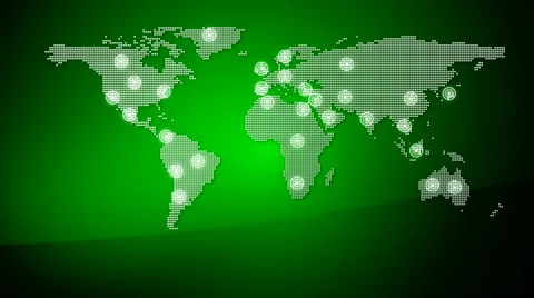 Maps art network 8 Stock Footage 55283083