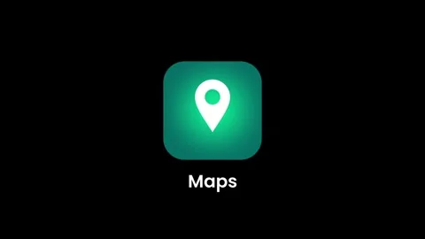 Maps Location Navigator Stock Footage 334471166