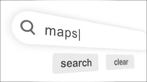 Maps - search word concept. Stock Footage 189822479