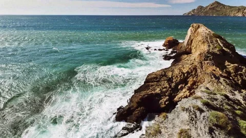 Mar agitado Stock Footage 332793904
