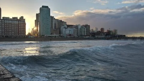 Mar del Plata City Stock Photos