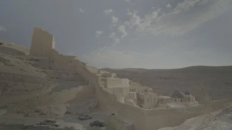 Mar Saba Stock Footage 101650834