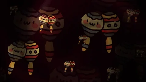 Maracas Background Loop Stock Footage 309457115