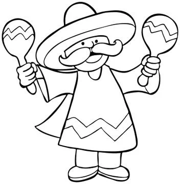 Maracas Stock Illustration