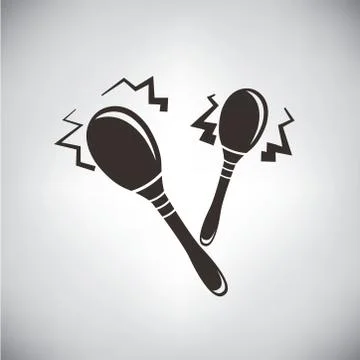 Maracas Stock Illustration