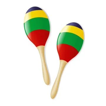 Maracas Stock Illustration