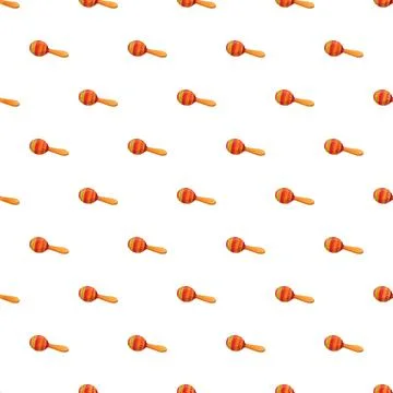 Maracas pattern creating festive musical background 스톡 일러스트
