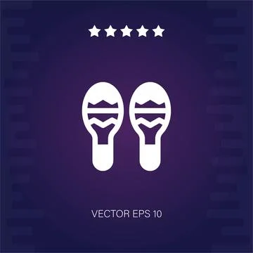 Maracas vector icon Stock Illustration