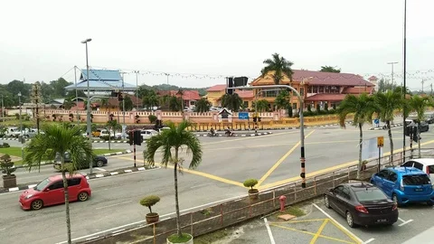 Marang Junction Stock Footage 101056201