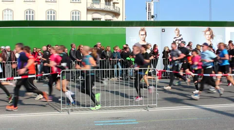 Marathon Championship Stock Footage 36784341