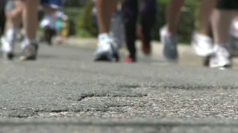 Marathon festivities (9 of 13) Stock Footage 19620482