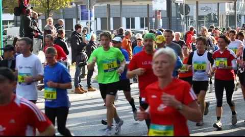 Marathon Stock Footage 908762