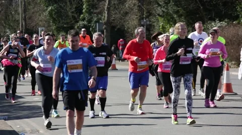 Marathon Stock Footage 48398422