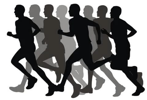 Marathon Stock Illustration