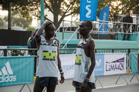 Marathon Lima 42k Stock Photos