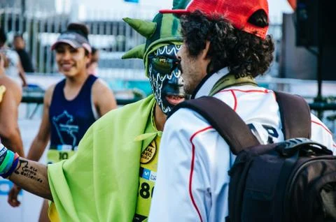 Marathon Lima 42k Stock Photos