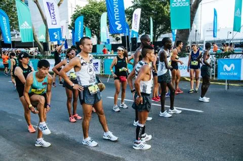 Marathon Lima 42k Stock Photos