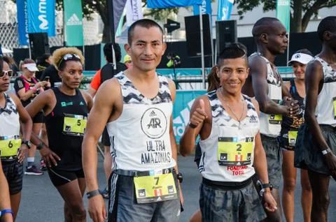 Marathon Lima 42k Stock Photos