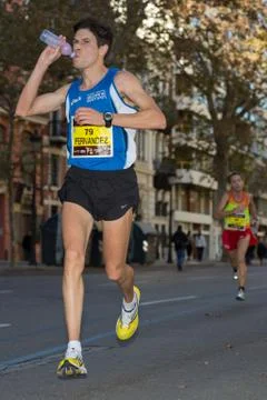 Marathon Foto stock