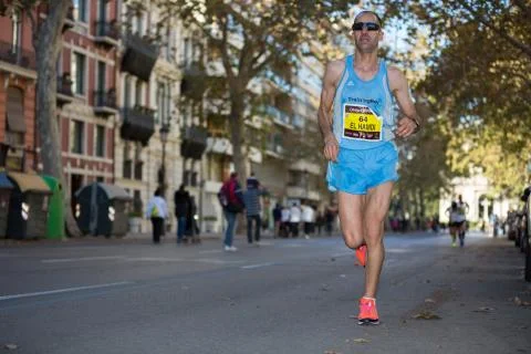 Marathon Foto stock