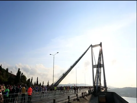 Marathon Runner Run Stock Footage 73624732