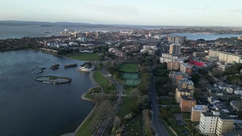 Marathon start, Group of people running, Poole parkrun, 25th Dec 2025, 1pm Stock Footage 324902182