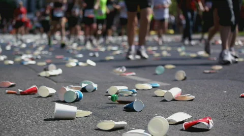 Marathon supply station Stock Footage 369936