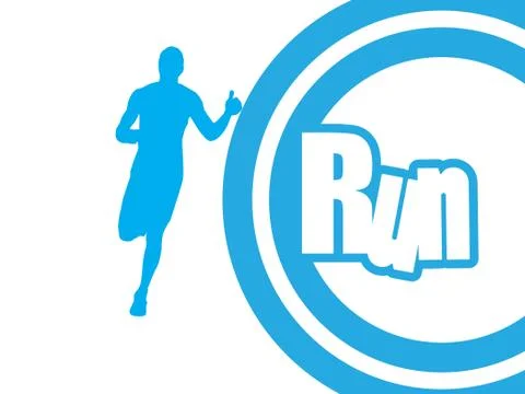 Marathon vector illustration Stock Illustration