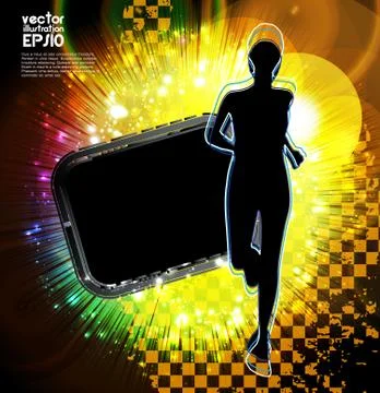 Marathon vector illustration Stock Illustration