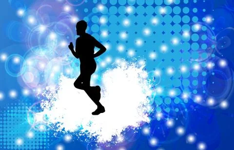 Marathon vector illustration Stock Illustration