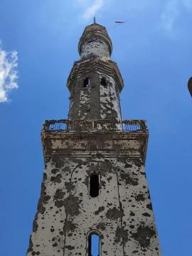 Marawi Siege Aftermath 库存照片
