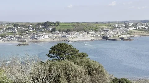 Marazion Beach Stock Footage 308126820