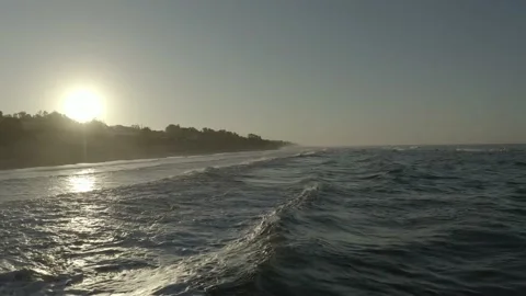 Marbella East Shore Stock Footage 138155053