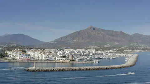 Marbella-PuertoBanus-Harbour-09 Stock Footage 295107987