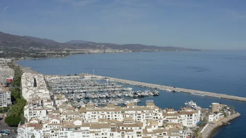 Marbella-PuertoBanus-Harbour-11 Stock Footage 295109756