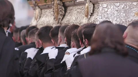 Marbella-Semana-Santa-35 Video stock 295115488
