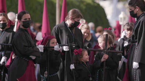 Marbella-Semana-Santa Video stock 295121500