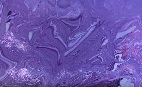 Marble abstract acrylic background. Violet marbling artwork texture. Marbled Stock Illustration