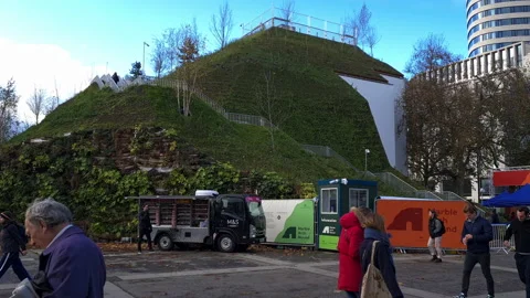 Marble Arch Mound. Stock Footage 166232711